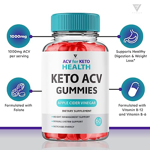 (2 Pack) ACV for Keto Health Gummies, ACV Keto Health ACV Advanced Weight Loss Gummies