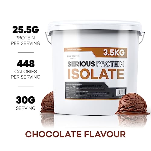 The Bulk Protein Company, Serious Protein Isolate – 3.5kg – Whey Protein Iso The Bulk Protein Company