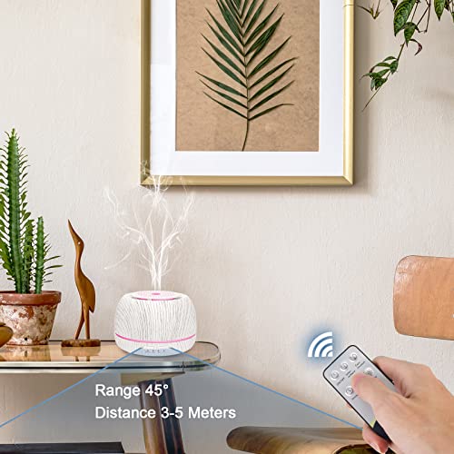 SEEDSEEL 300ML Essential Oil Diffuser, Remote Control Cool Mist Air Aromatherapy Diffuser - AB Mystery