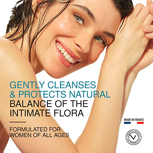 Uriage Gyn Phy Refreshing Intimate Gel | Feminine pH Balancing Wash to Gently Clean, Protect and Soothe - AB Mystery