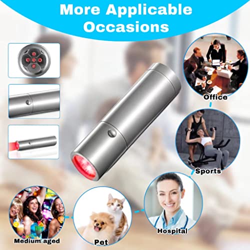 Infrared Light Therapy Wand for Powerful Infrared Light Therapy Red Light，grey-sdt-11 - AB Mystery