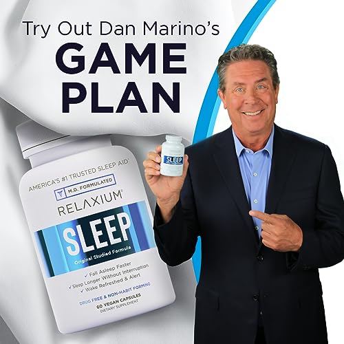 Relaxium Sleep Aid, 30-Day Supply, Dietary Supplement, Better Sleep, Magnesium - AB Mystery