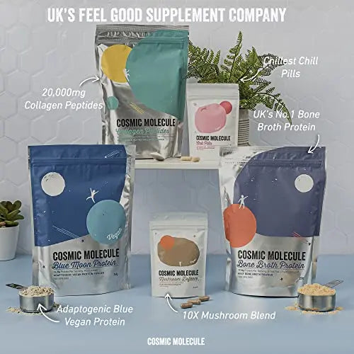 Cosmic Molecule UK's 1st 20,000mg Collagen Peptides Powder 350G (up to 35 Servings) - AB Mystery