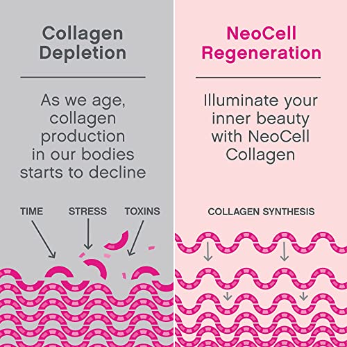NeoCell Super Collagen Powder, Collagen Plus includes Vitamin C & Hyaluronic Acid - AB Mystery