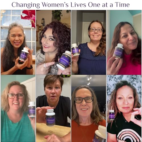 Complete Menopause Support - Natural Menopause Relief for Meno Belly Hot Flashes Night Sweats - AB Mystery