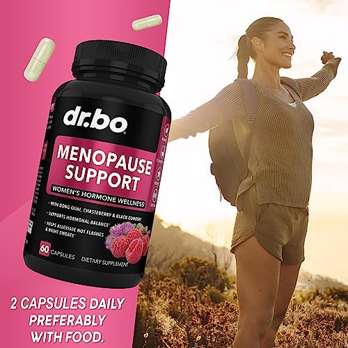 Menopause Supplements for Women Support Pills - Natural Menopause Relief for Hot Flashes - AB Mystery