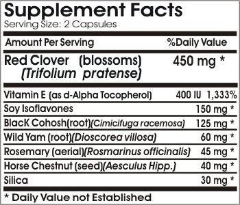 Red Clover Advanced Menopause Complex // 90 Capsules // Pure // by PureControl Supplements - AB Mystery