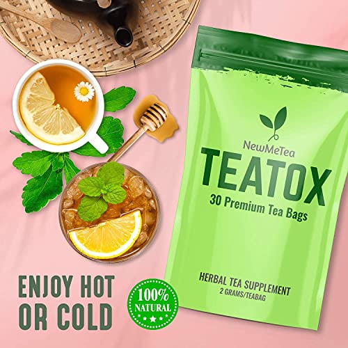 30 Day Detox Tea for Women & Men, All-Natural Herbal Teatox, Energy, Digestion - AB Mystery