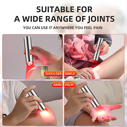 Infrared Light Therapy Wand for Powerful Infrared Light Therapy Red Light，grey-sdt-11 - AB Mystery