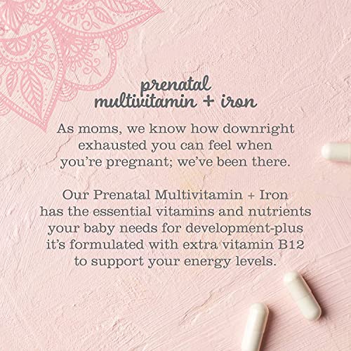 Mommy's Bliss Prenatal Multivitamin with Iron and Folic Acid, Supports Baby Development Mommy's Bliss