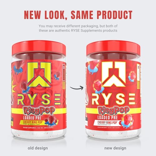 RYSE Up Supplements Loaded Pre Workout Powder Supplement for Men & Women - AB Mystery