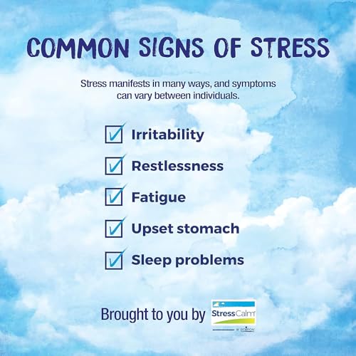 Boiron StressCalm for Relief of Stress, Anxiousness, Nervousness, Irritability, and Fatigue - 60 Count - AB Mystery