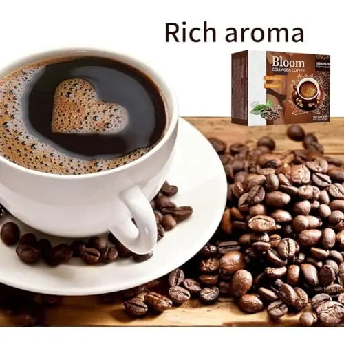 Bloom Collagen Coffee, Collagen Coffee from Japan, Bloom Coffee Collagen HOPASRISEE