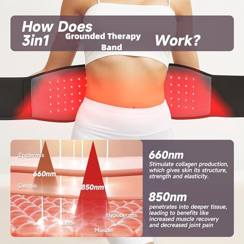 SZDMDISLET Grounding Back Support for Sleep, Energy, Pain Relief, Inflammation, Balance - AB Mystery