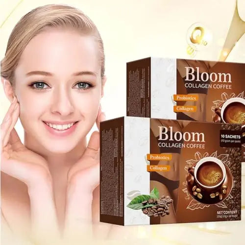 Bloom Collagen Coffee, Collagen Coffee from Japan, Bloom Coffee Collagen HOPASRISEE