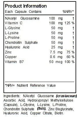 Collagen Formula (Pot of 60 Capsules) - AB Mystery