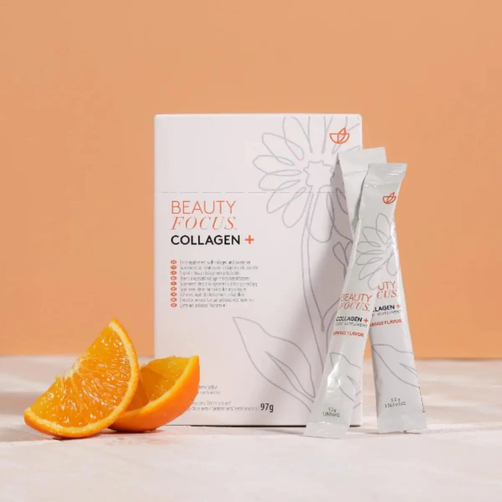 NuSkin Beauty Focus Collagen+ 30 sachets are Highly Digestible Collagen - AB Mystery