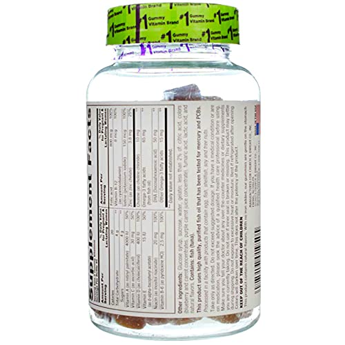 Vitafusion PreNatal Dietary Supplement, Lemon & Raspberry Lemonade Flavors 90 ea (Pack of 5) Vitafusion