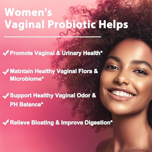 Probiotics for Women Gummies, Sugar Free Vaginal Probiotics 50 Billion CFU 10 Strains w/ Cranberry - AB Mystery