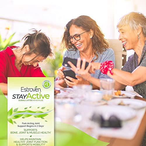 Estroven Stay Active, Fast-Acting Joint Support in Less Than 7 Days for During and After Menopause - AB Mystery