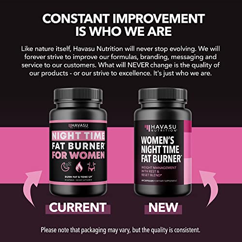 Night Time Fat Burner for Women | Weight Loss and Sleep Support Blend With Vitamin D - AB Mystery
