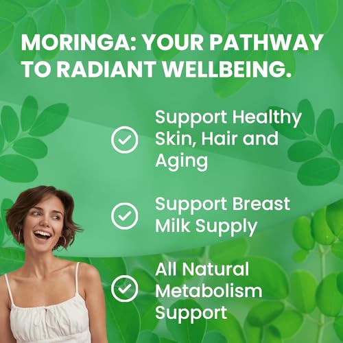 PURA VIDA MORINGA Moringa Powder Organic Single Origin - Premium 100% Leaf Powder - AB Mystery