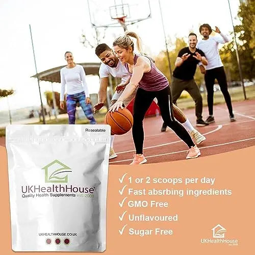 250g UKHealthHouse Collagen Powder, Bovine Collagen Peptides Powder - AB Mystery