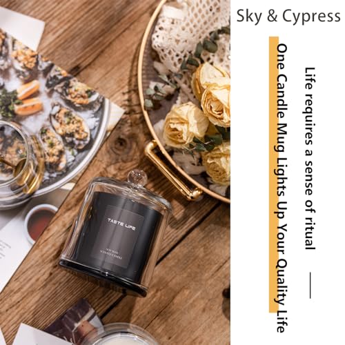 Miracle TQ Aromatherapy Candle Plant Soy Wax 150g Home Gift Accompanying Gift SPA Bath Yoga - AB Mystery