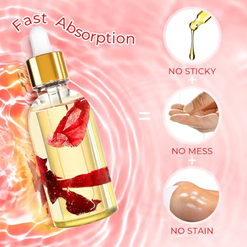 2PCS Yoni Oil Organic Feminine Oil Vaginal Moisturizer - Ph Balance for Women - Feminine Deodorant - AB Mystery