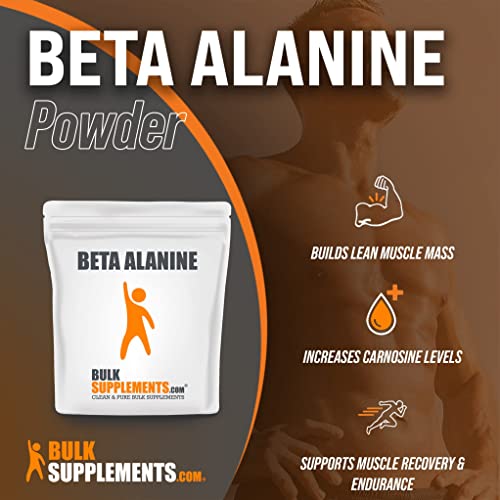 BULKSUPPLEMENTS.COM Beta Alanine Powder - Beta Alanine Supplement, Beta Alanine - AB Mystery