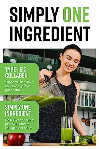 Hunter & Gather Bovine Collagen Powder 400g | Pure Unflavoured Premium Hydrolysed Bovine Collagen Peptides Powde Hunter & Gather