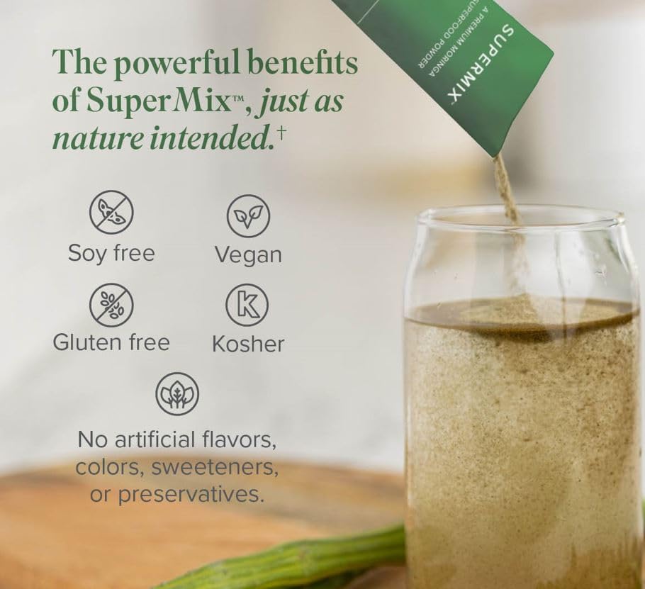 Isagenix SuperMix - Premium Moringa Superfood Powder with Phytonutrients - AB Mystery