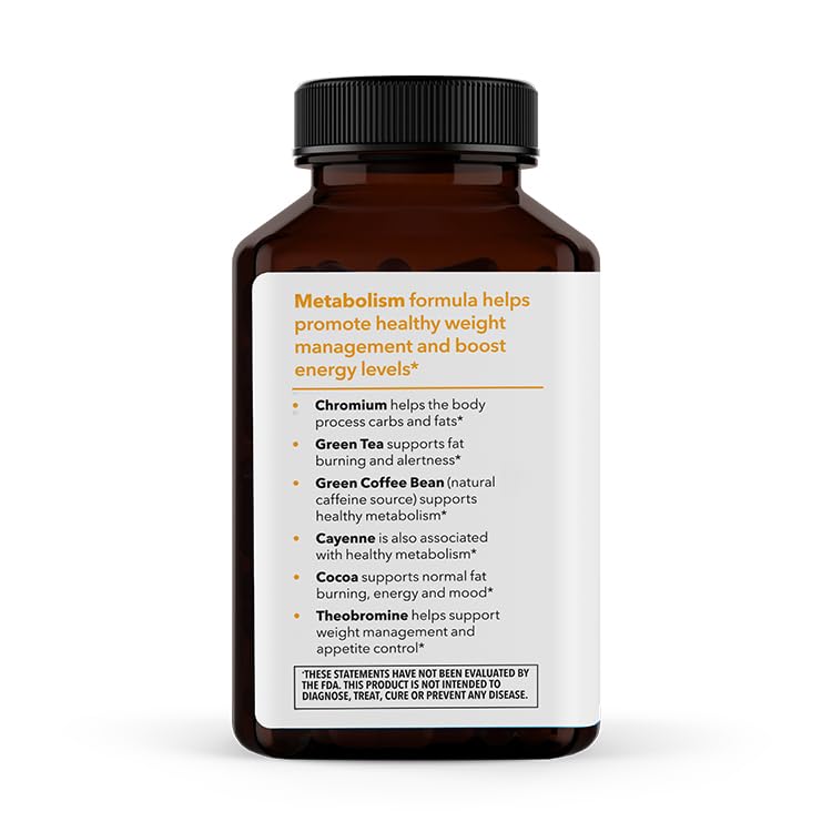 LifeSeasons - Metabolism - Weight Control Support and Energy Booster Supplement - AB Mystery