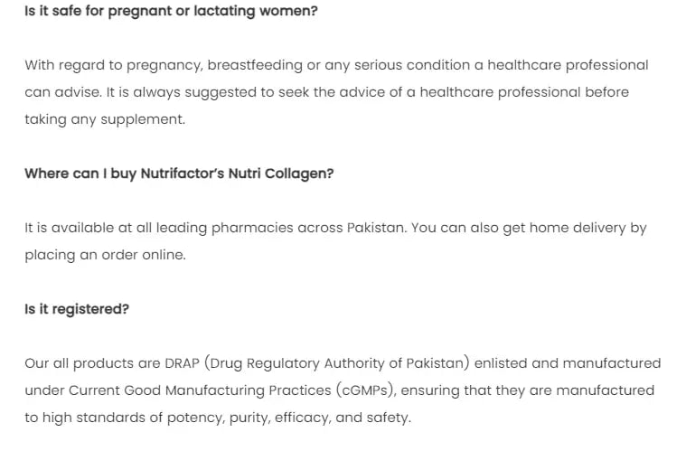 (Buy one, get one Free) Nutrifactor: Collagen: for Healthy Skin - AB Mystery