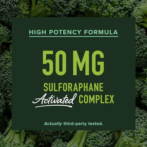 20MG Sulforaphane | From Broccoli Sprouts & Seed Extract | 565MG Microbeadlet - AB Mystery