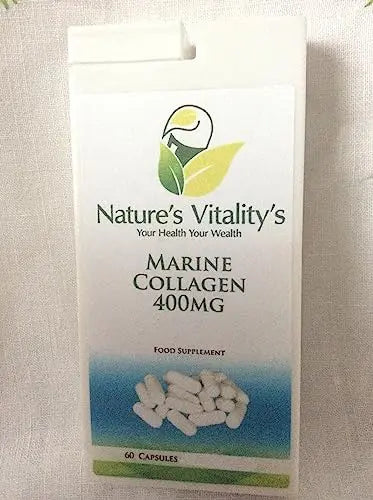 NATURE'S VITALITY'S Marine Collagen Capsules 400mg 60 Capsules 2 - AB Mystery