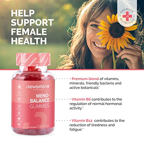 Novomins Meno-Balance Gummies – Menopause Support – Perimenopause and Post Menopause - AB Mystery