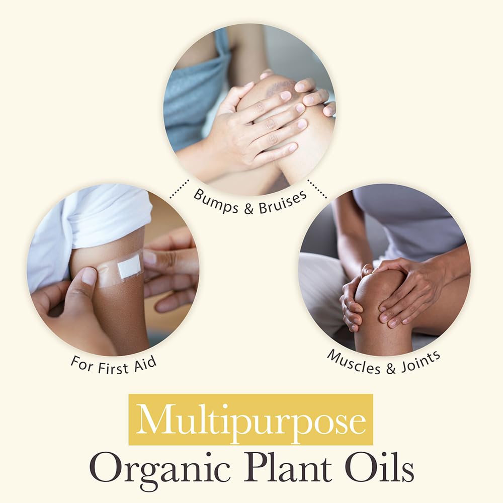 Pranarom - USDA Certified Organic French Arnica Virgin Plant Oil - 2 fl oz Glass Bottle - Massage Oil for Body - AB Mystery