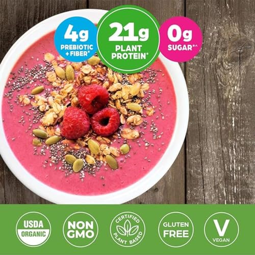 Orgain Organic Unflavored Vegan Protein Powder, Natural Unsweetened - 21g Plant Based - AB Mystery