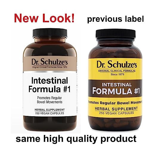 Dr. Schulze's Intestinal Formula #1 | All Natural Bowel Cleanse | Promotes Regular - AB Mystery