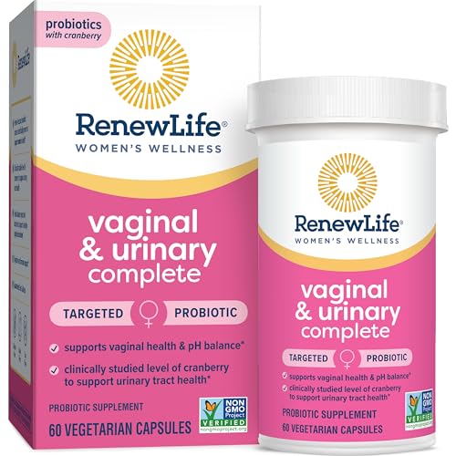 Renew Life Women's Wellness Vaginal and Urinary Probiotic and Cranberry Supplement - AB Mystery