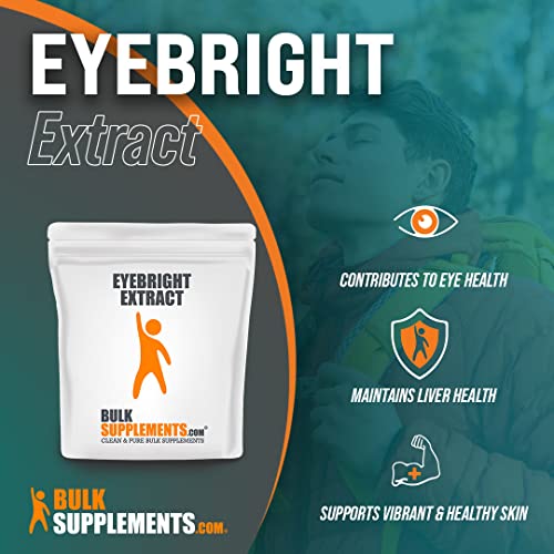 BULKSUPPLEMENTS.COM Eyebright Extract Powder - Eye Bright Extract - Eye Supplement - AB Mystery