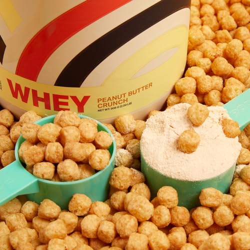 Podium Nutrition, Whey Protein Powder, Peanut Butter Crunch, 22 Servings, 27g of Whey - AB Mystery