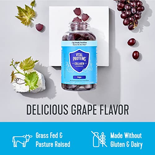 Vital Proteins Collagen Gummies, 2.5g of Clinically-Tested Collagen for Hair, Skin - AB Mystery