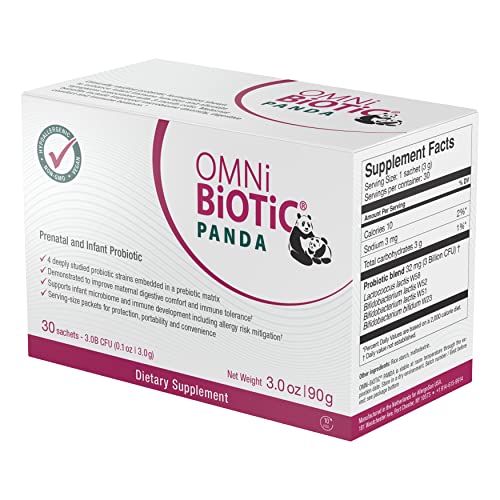 OMNi BiOTiC Panda - Probiotic for Mom and Baby - Prenatal and Infant Probiotic – Gut Health & Immune