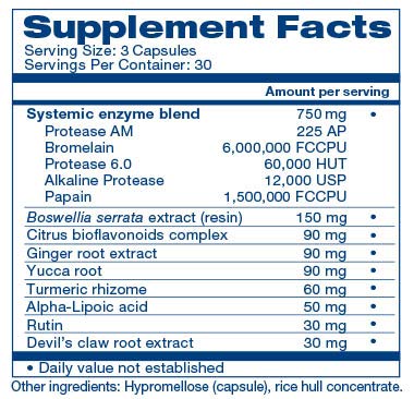 HEAL-N-SOOTHE Natural Joint Support Supplement - Proteolytic Enzymes for Maximum - AB Mystery