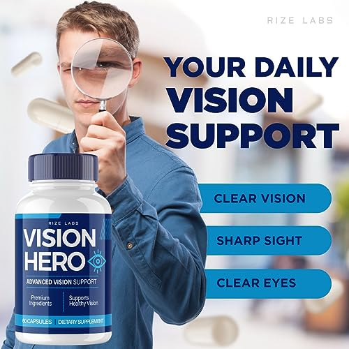 (5 Pack) Vision Hero Capsules - Vision Hero Eye Health Supplement for Healthy - AB Mystery