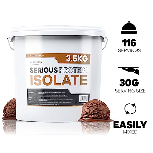 The Bulk Protein Company, Serious Protein Isolate – 3.5kg – Whey Protein Iso The Bulk Protein Company