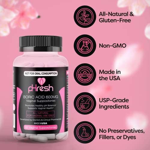 ACE NUTRITION Boric Acid Suppositories & Vulva Balm - AB Mystery