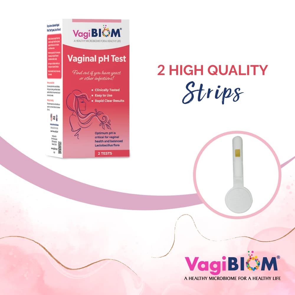 VagiBiom Vaginal pH Tester: Balanced and Healthy Vaginal microbiome ensures Optimum pH - AB Mystery